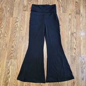 New Aerie Offline Flare Hi-Rise Black Yoga Pants Legging Women's Size M Medium